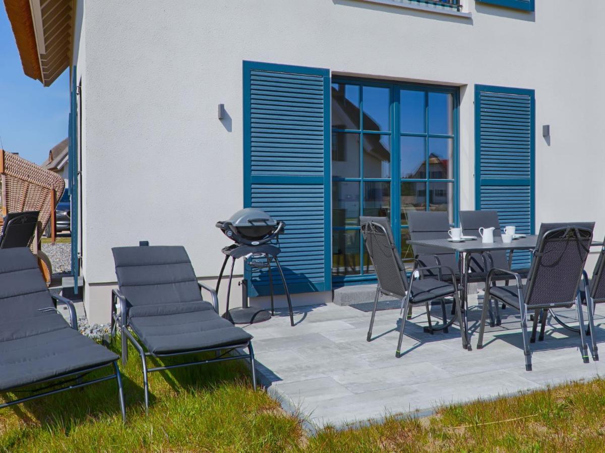 Reetland Am Meer - Premium Reetdachvilla Mit 3 Schlafzimmern, Sauna Und Kamin F14 Dranske Exterior foto